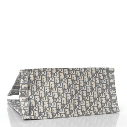 Christian Dior Oblique Medium Book Tote Grey 4 of 9