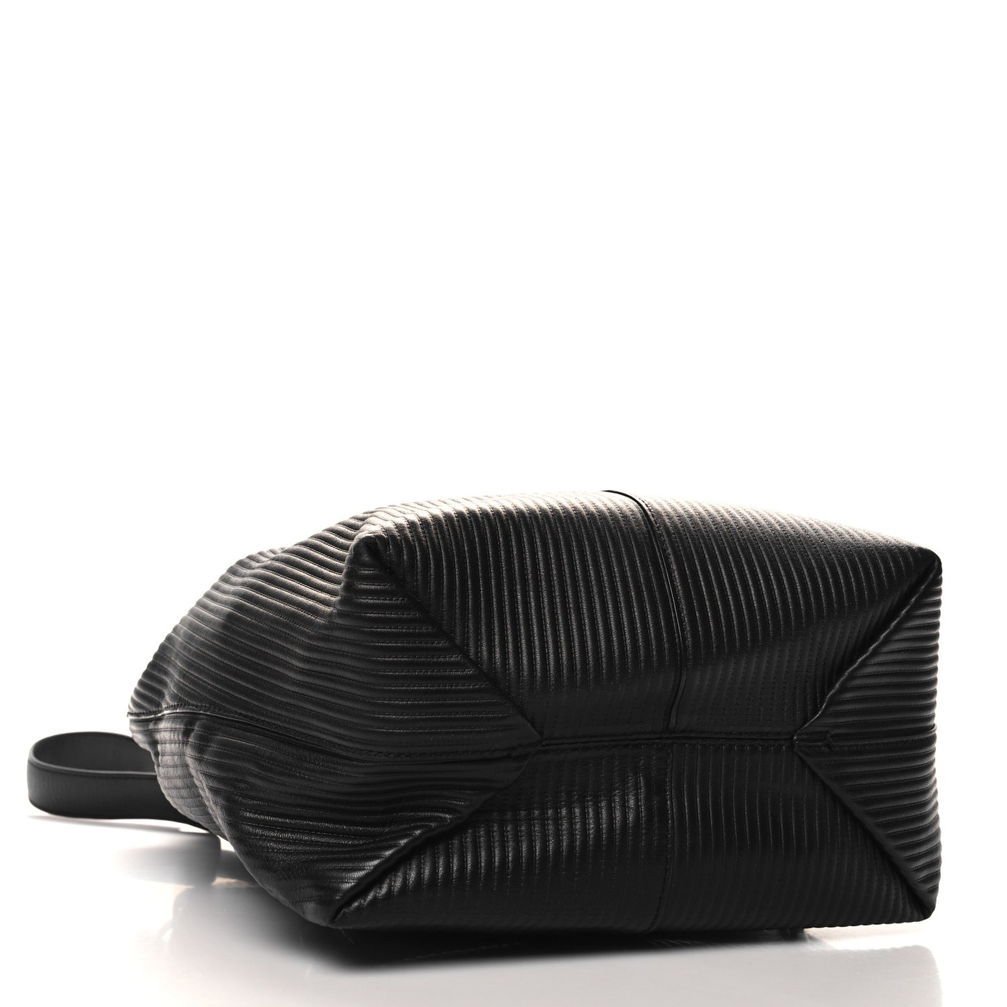 Calfskin Quilted Prisma Skeletal Backpack Black