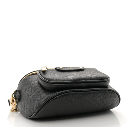 Louis Vuitton Empreinte Mini Bumbag Black 4 of 9