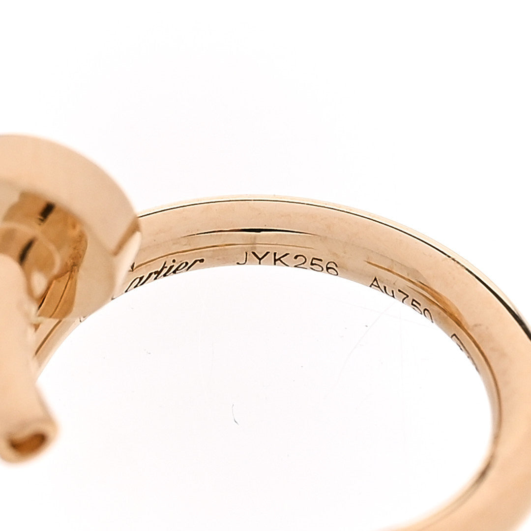 Cartier 18K Yellow Gold Juste Un Clou Single Hoop Earring 5 of 5