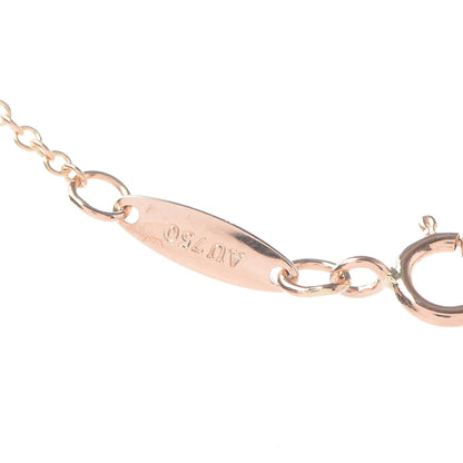 Tiffany 18K Rose Gold Diamond .07ct Elsa Peretti Diamonds by the Yard Pendant Necklace 7 of 8