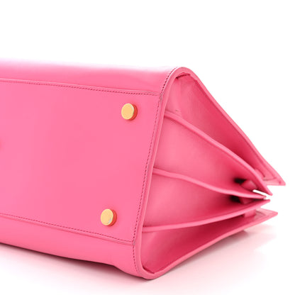 Saint Laurent Calfskin Small Sac De Jour Bubblegum 11 of 17
