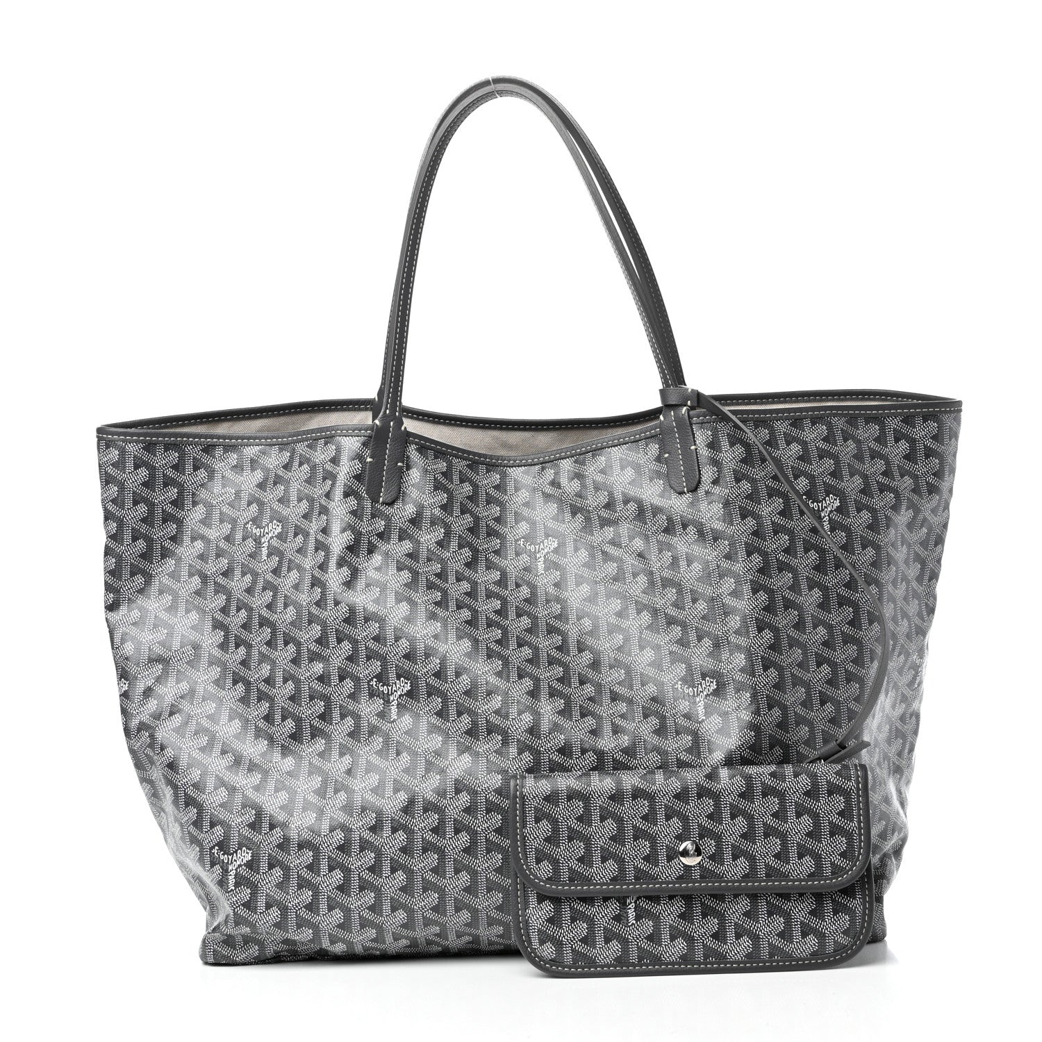 Goyard Goyardine Saint Louis GM Grey 3 of 9