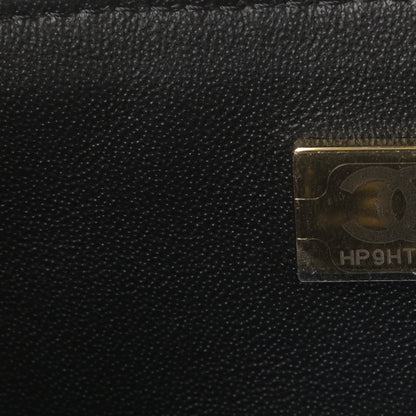 Chanel Lambskin Quilted Mini Rectangular Flap Black 7 of 9