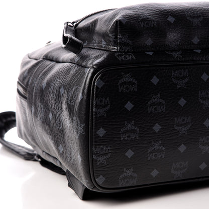 MCM Visetos Medium Sprinkle Stud Stark Backpack Black 5 of 10