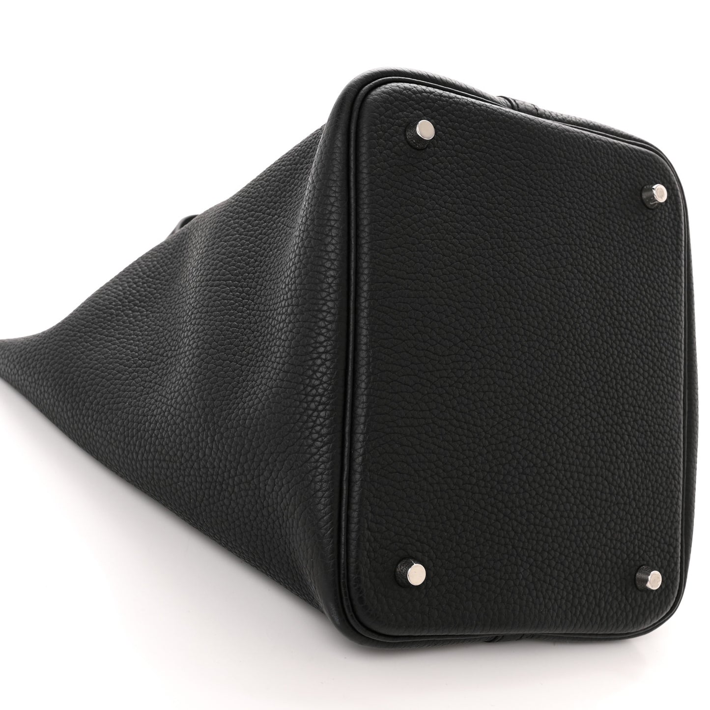 Taurillon Clemence Picotin Lock 22 MM Black