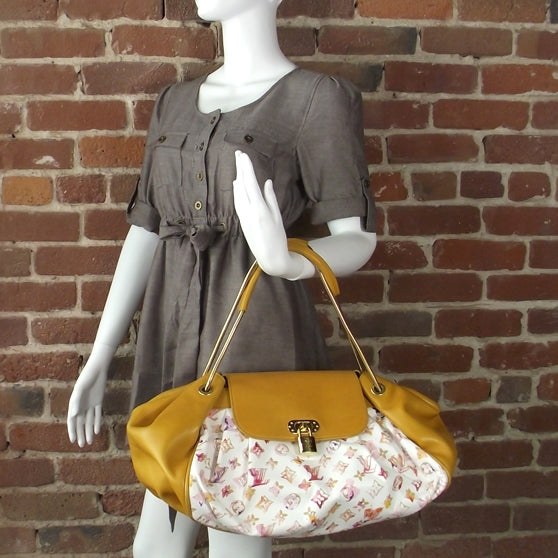 Louis Vuitton Monogram Watercolor Aquarelle Jamais White 2 of 8