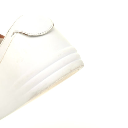 Chanel Calfskin Gum Womens CC Sneakers 37 White 13 of 16