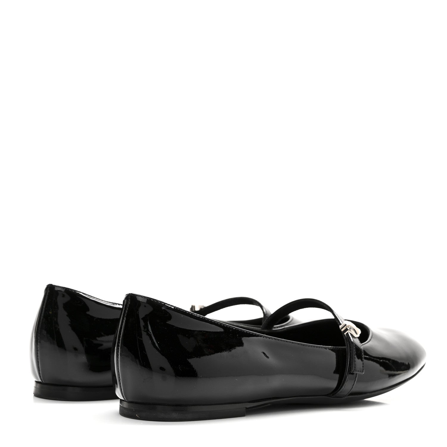 Louis Vuitton Patent Uniformes Ballet Flats 37 Black 5 of 11