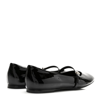 Louis Vuitton Patent Uniformes Ballet Flats 37 Black 5 of 11