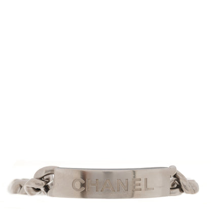Chanel Chain ID CC Bracelet Silver 1 of 5