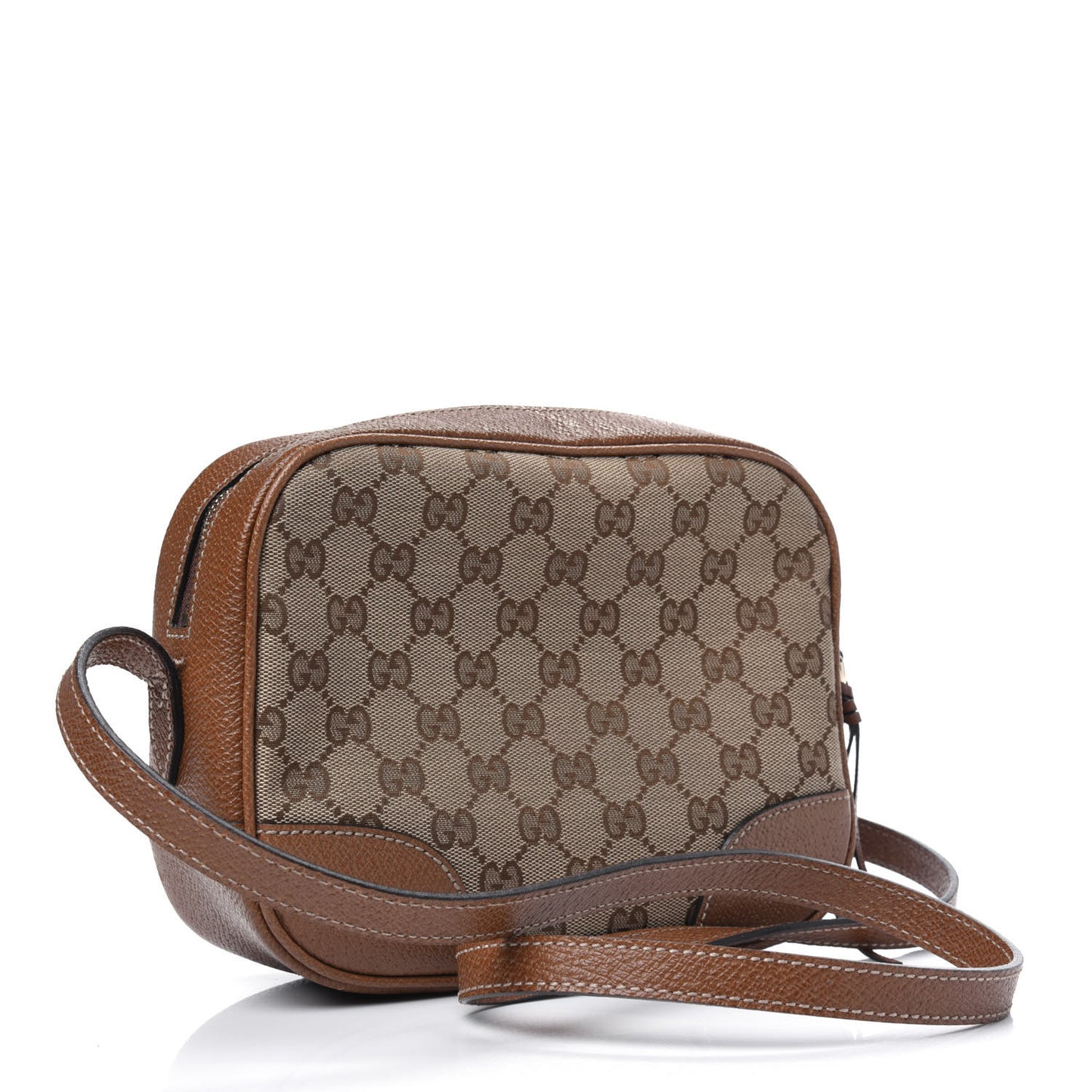 Monogram Mini Bree Messenger Bag Beige Tabacco