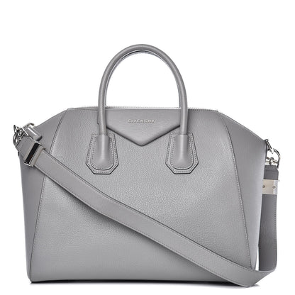Givenchy Sugar Goatskin Medium Antigona Pearl Grey 1 of 14