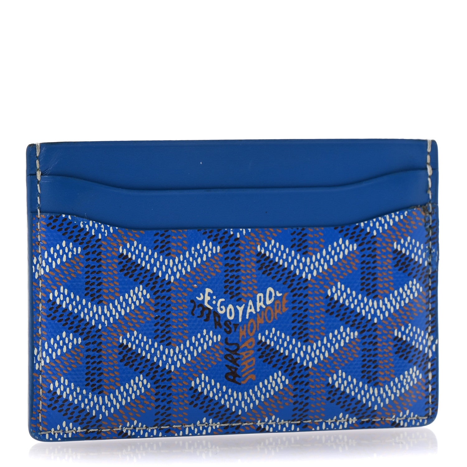 Goyard Goyardine Saint Sulpice Card Holder Sky Blue Sky Blue 3 of 10