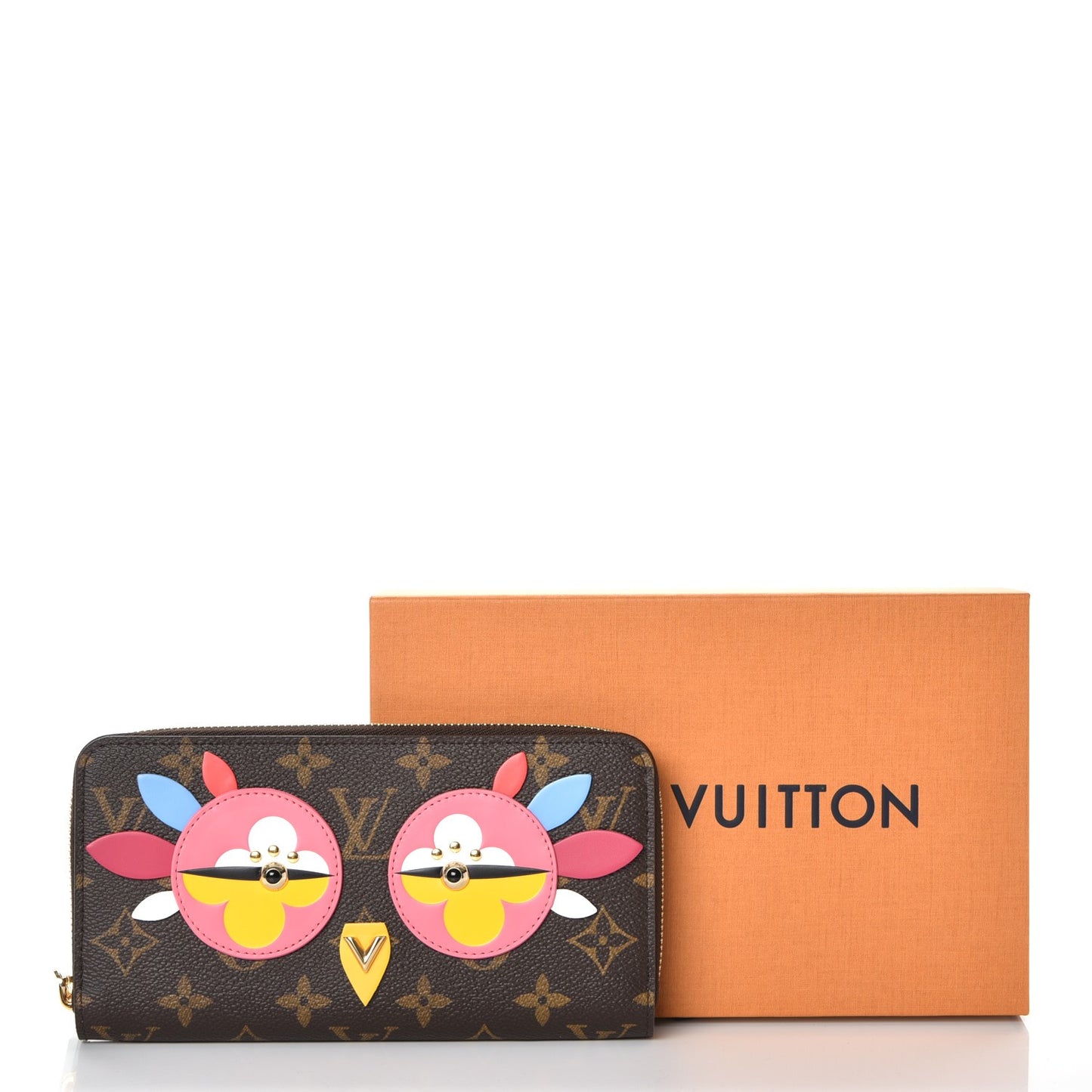 Monogram Lovely Birds Zippy Wallet