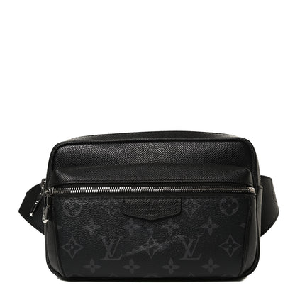 Louis Vuitton Taiga Monogram Outdoor Bumbag Black 1 of 14