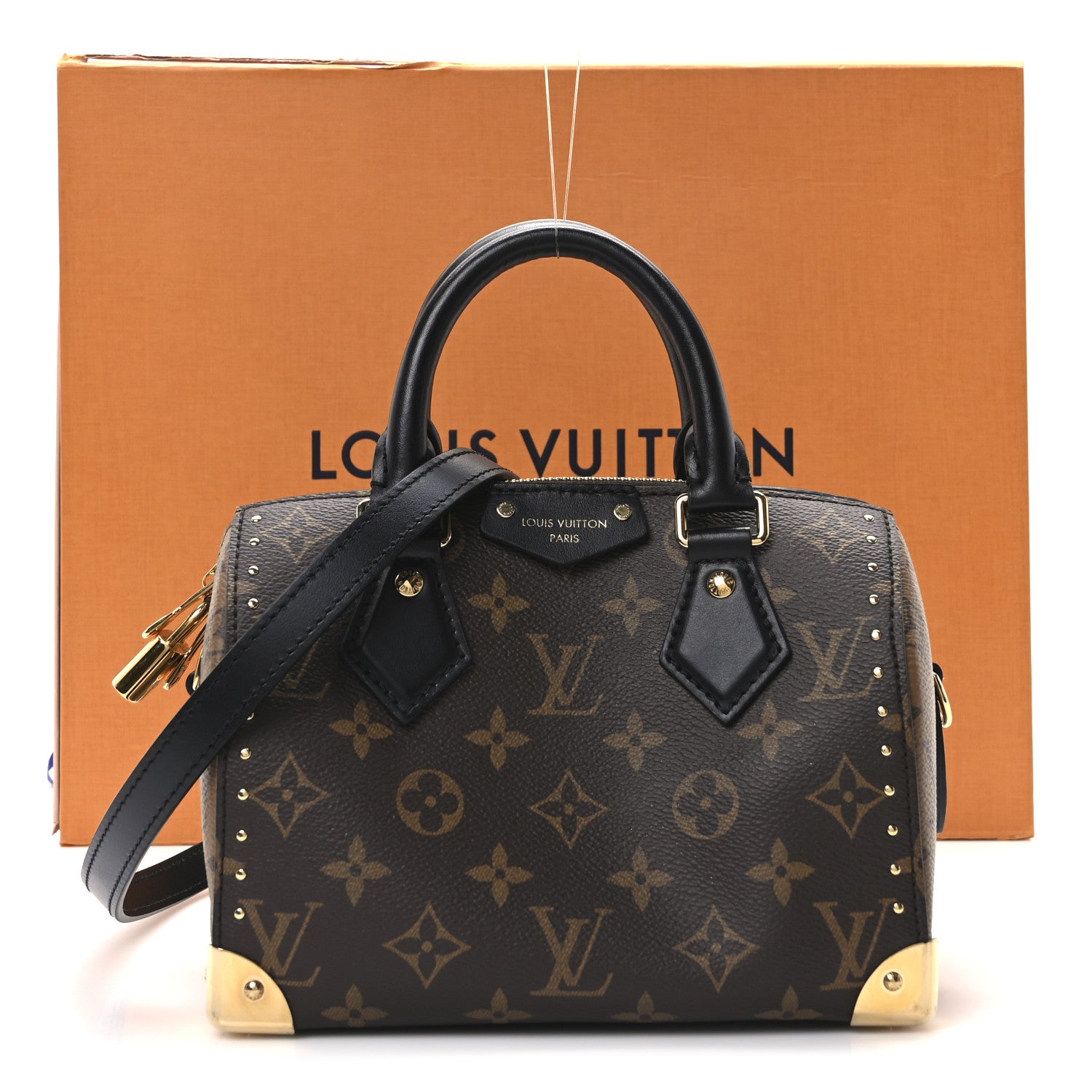 Louis Vuitton Reverse Monogram Speedy Trunk 20 10 of 10