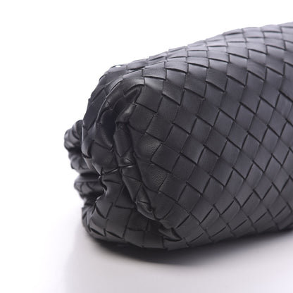 Bottega Veneta Nappa Maxi Intreccio The Pouch Oversized Clutch Black 9 of 10