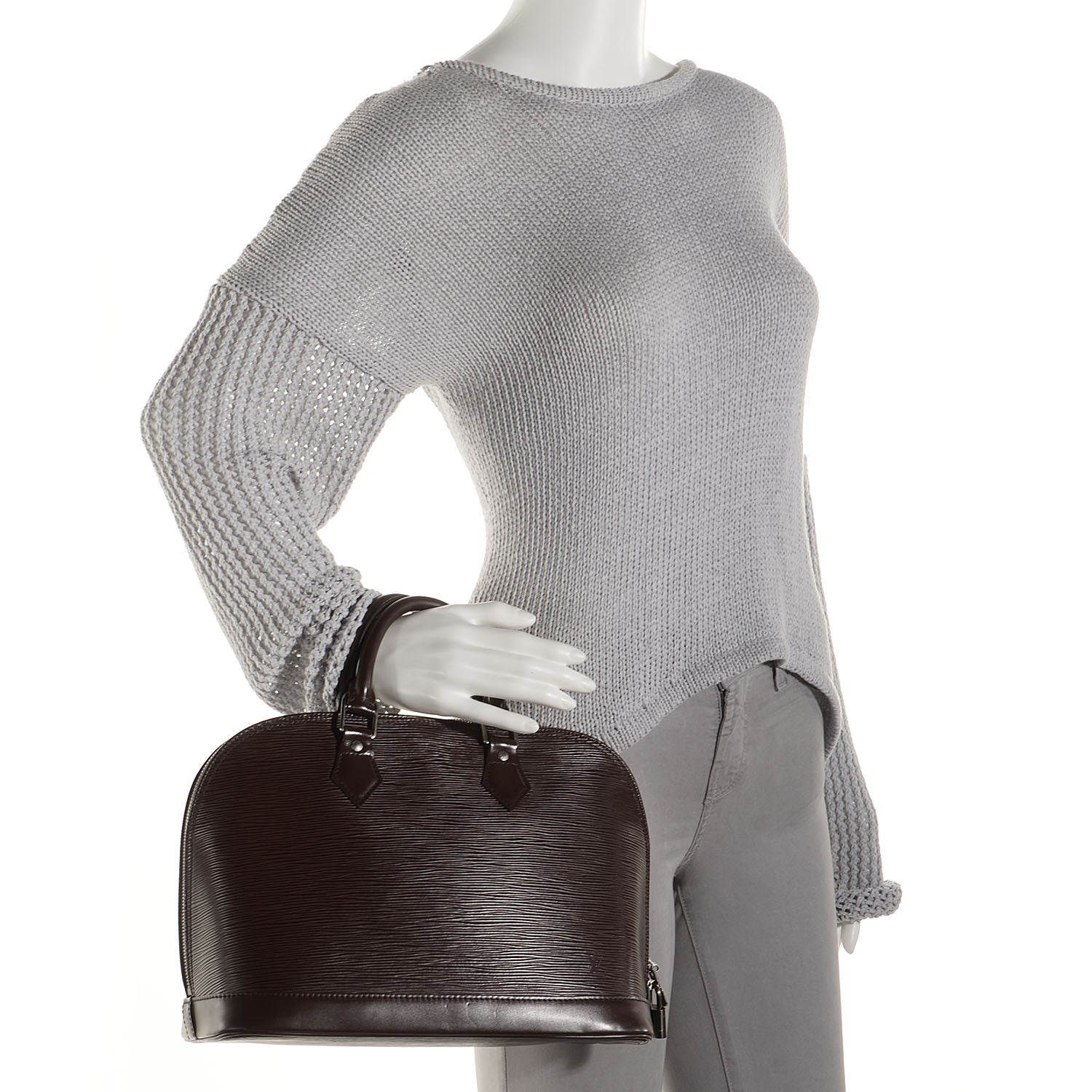 Louis Vuitton Epi Alma PM Moka 2 of 6