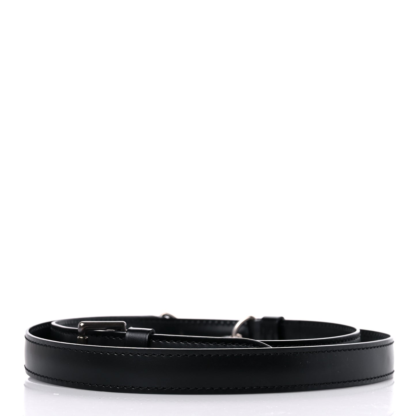 Calfskin 20mm Adjustable Shoulder Strap Black