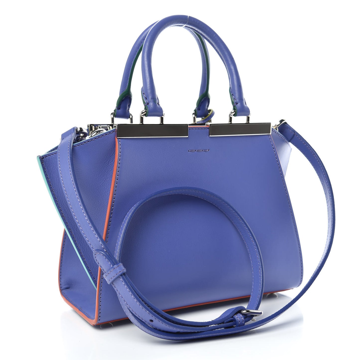 Vitello Dolce Mini 3jours Tote Viola Cassis