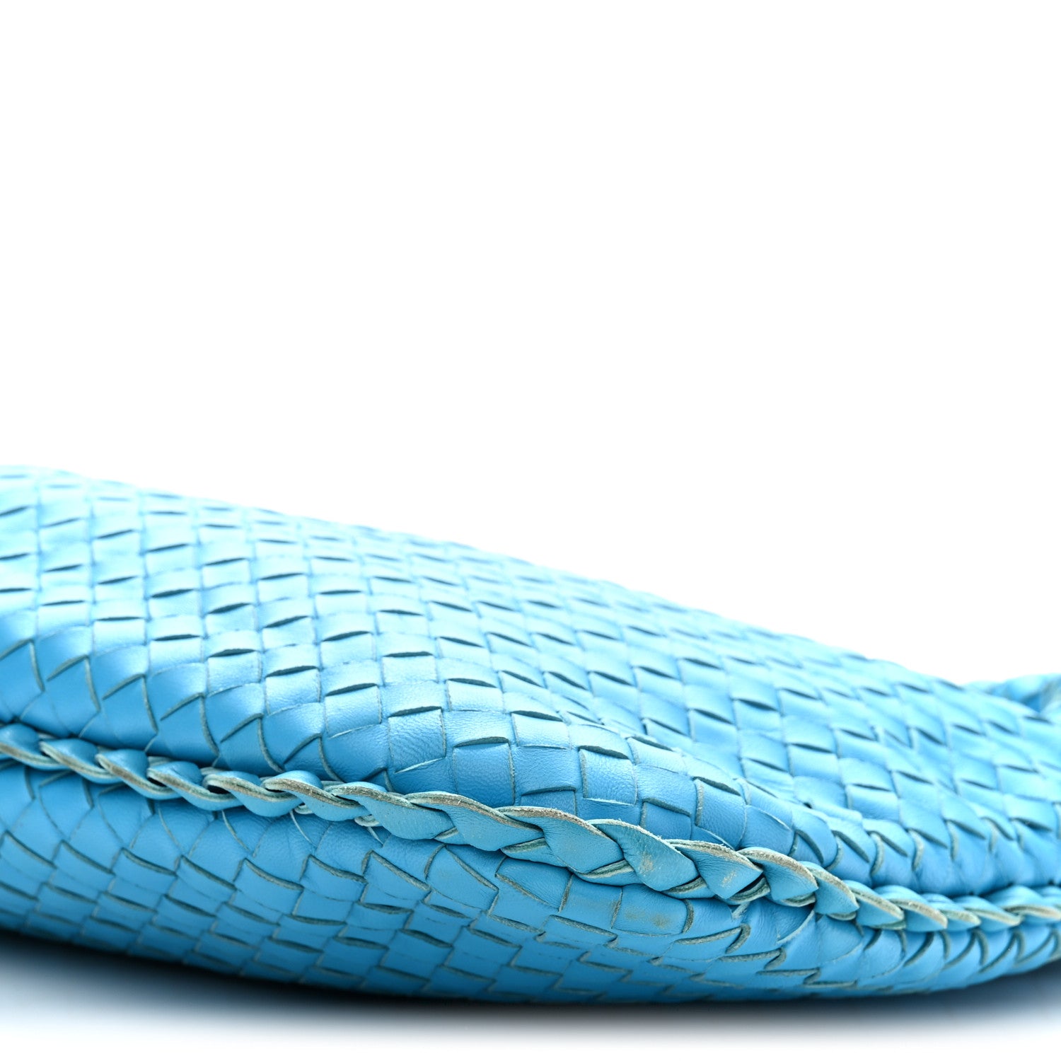 Bottega Veneta Nappa Intrecciato Medium Veneta Hobo Turquoise 10 of 10
