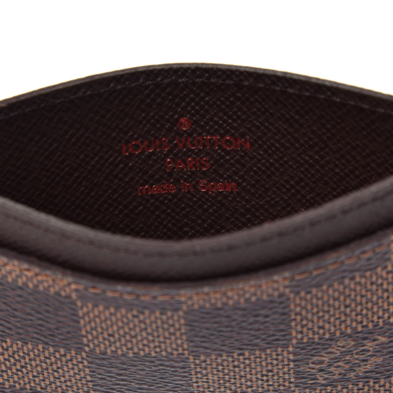 Louis Vuitton Damier Ebene Card Holder 6 of 6
