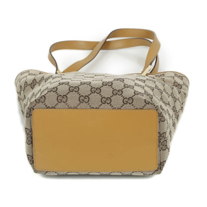 Gucci Monogram Small Bucket Tote Beige 2 of 16