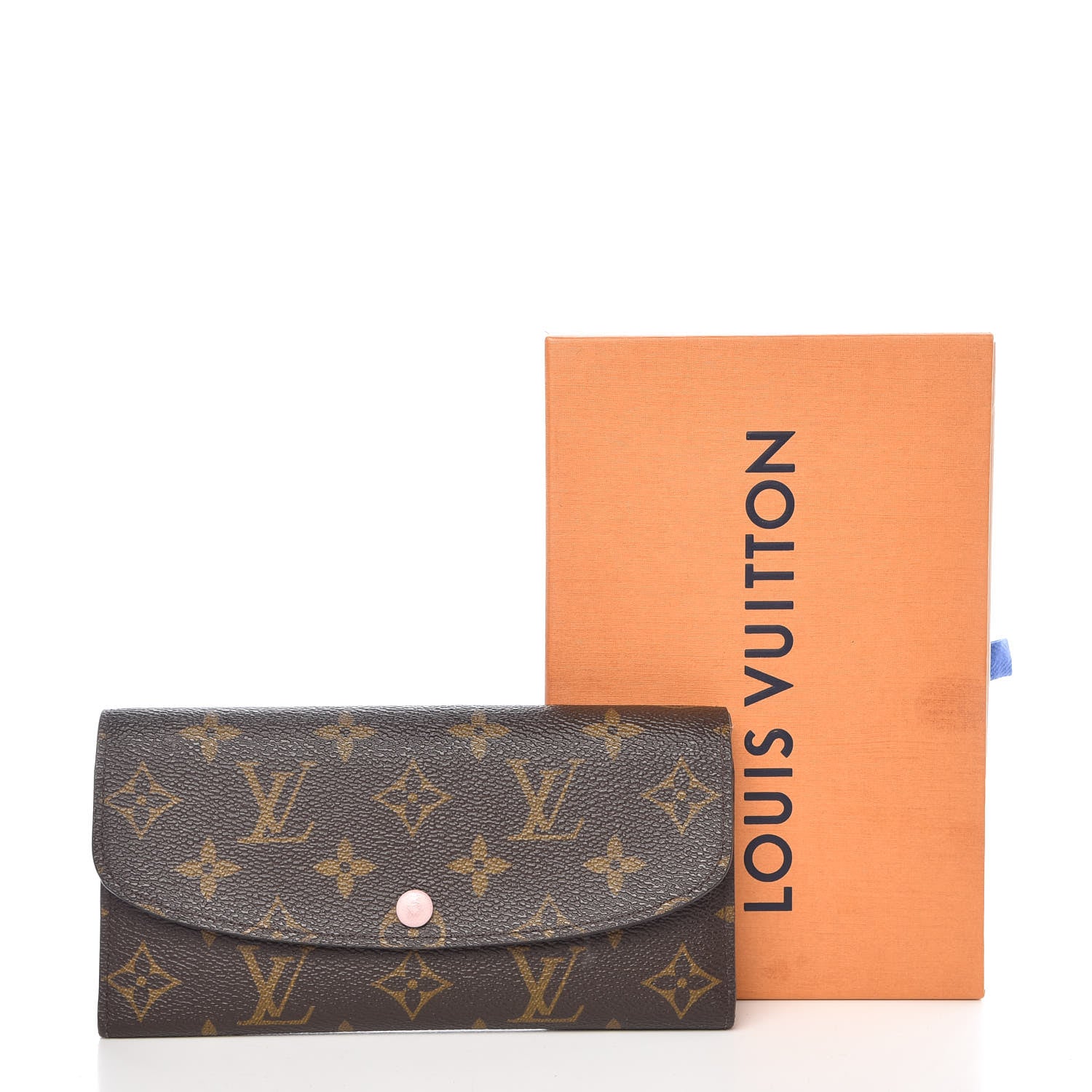 Louis Vuitton Monogram Emilie Wallet Rose Ballerine 9 of 9