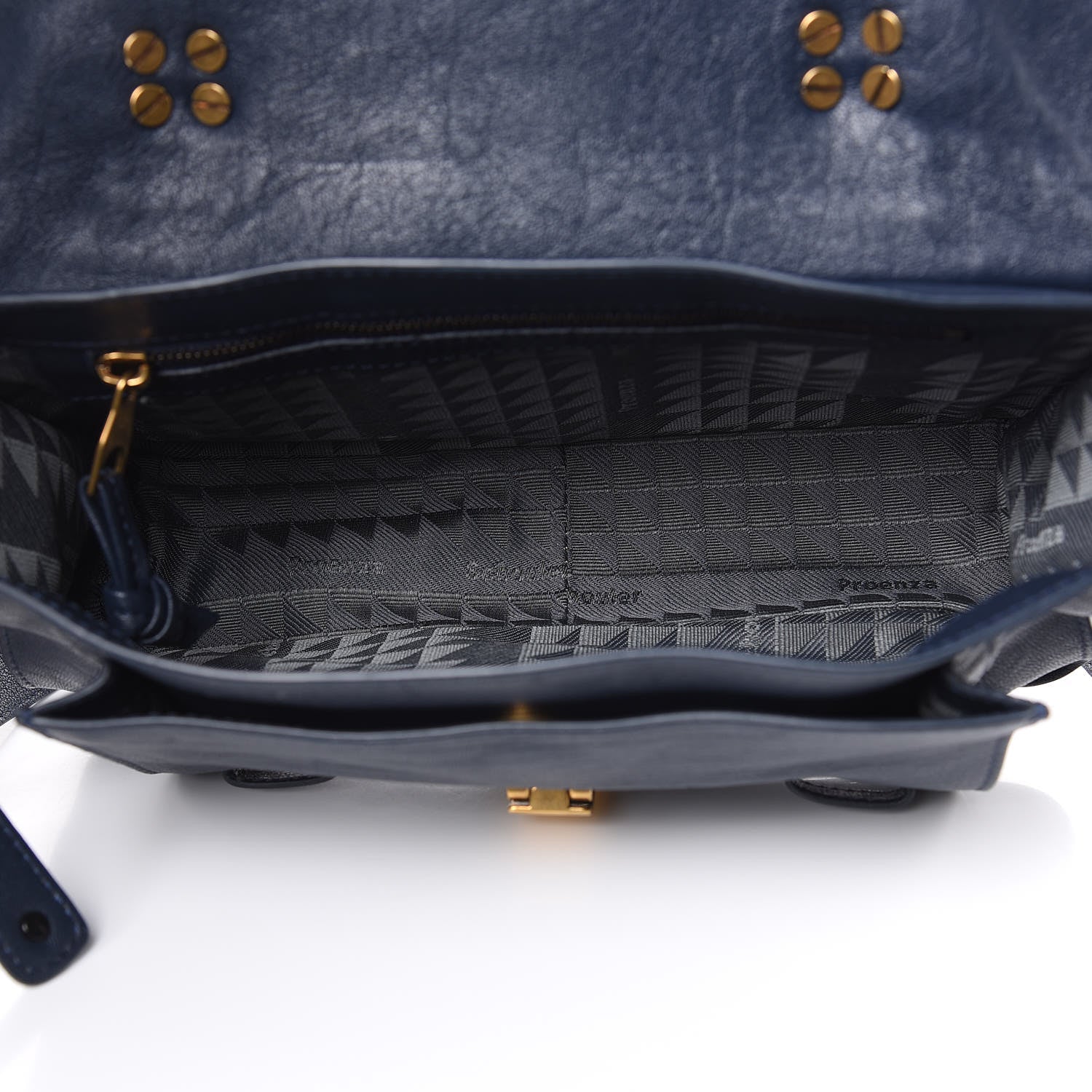Proenza Schouler Lambskin Tiny PS1 Satchel Midnight 5 of 9
