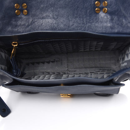 Proenza Schouler Lambskin Tiny PS1 Satchel Midnight 5 of 9