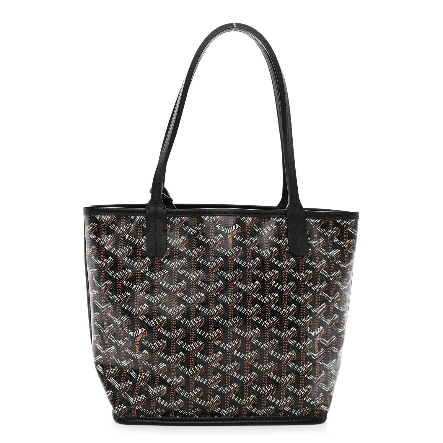 Goyard Goyardine Reversible Mini Anjou Black 3 of 17