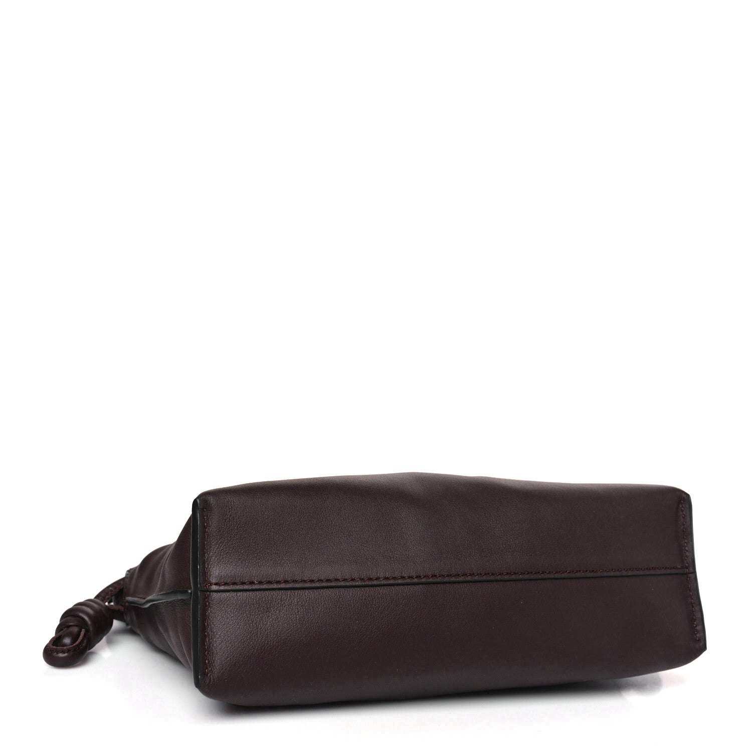 Loewe Calfskin Mini Flamenco Knot Clutch Prune 4 of 9