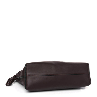 Loewe Calfskin Mini Flamenco Knot Clutch Prune 4 of 9