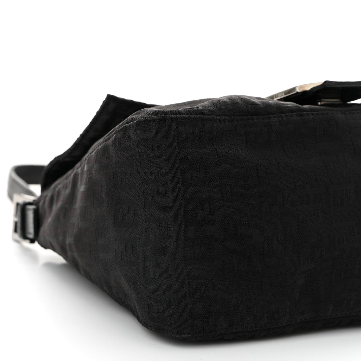 Fendi Zucchino Mama Baguette Black 9 of 10