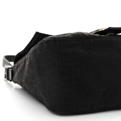 Fendi Zucchino Mama Baguette Black 9 of 10