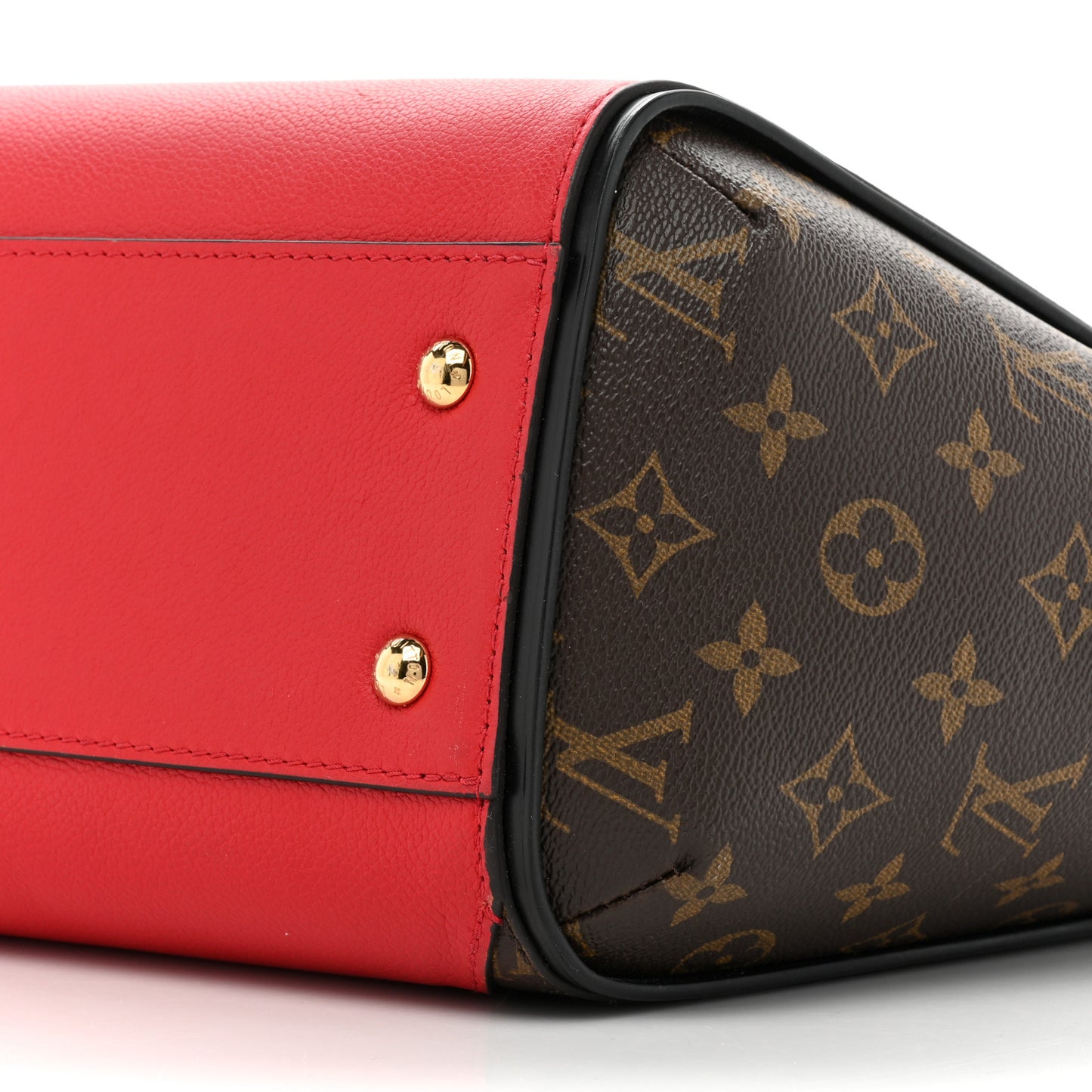 Calfskin Monogram Kimono Tote Cherry
