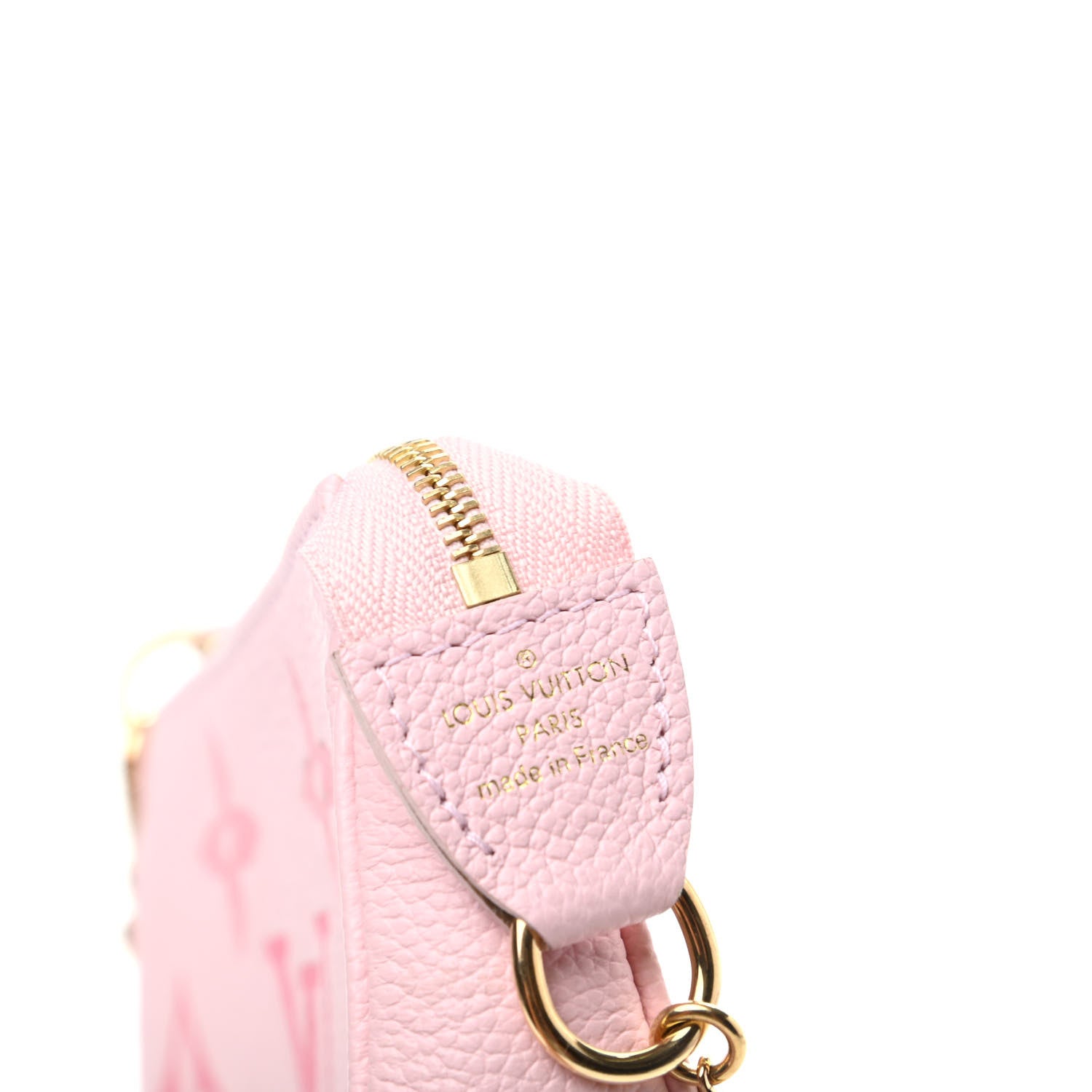 Louis Vuitton Empreinte Monogram Giant By The Pool Mini Pochette Accessories Bouton De Rose 6 of 9