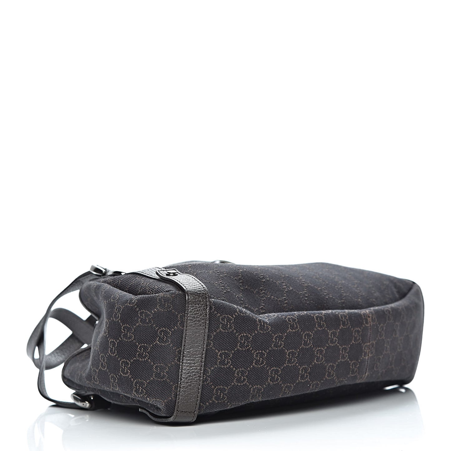 Monogram Medium Abbey Shoulder Bag Chocolate
