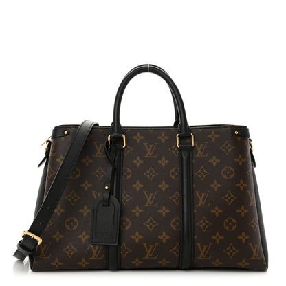 Louis Vuitton Monogram Soufflot MM Black 1 of 13