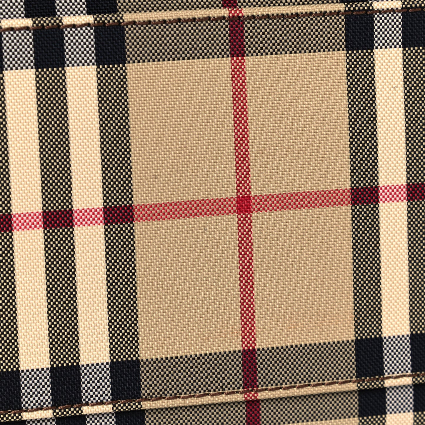 House Check Small Canterbury Tote Dark Tan