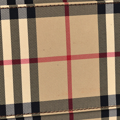 Burberry House Check Small Canterbury Tote Dark Tan 12 of 12