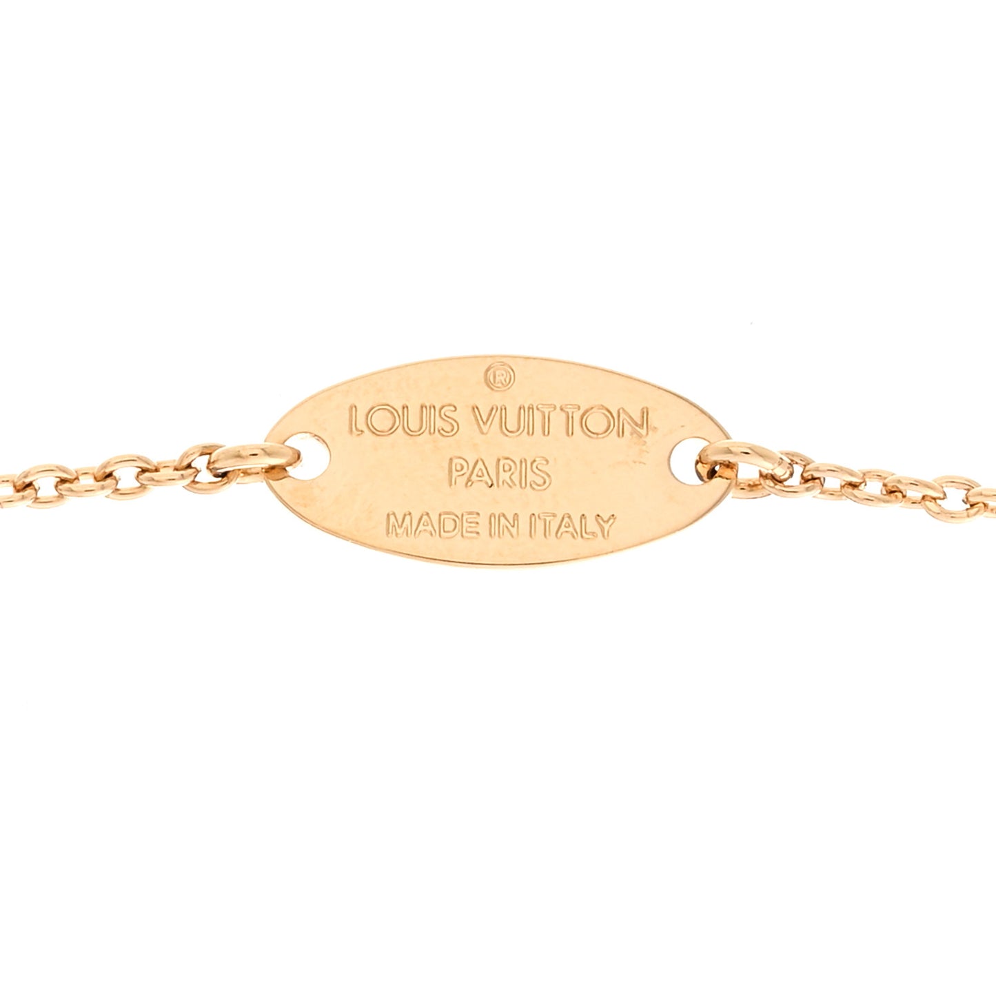 Metal Louisette Necklace Gold