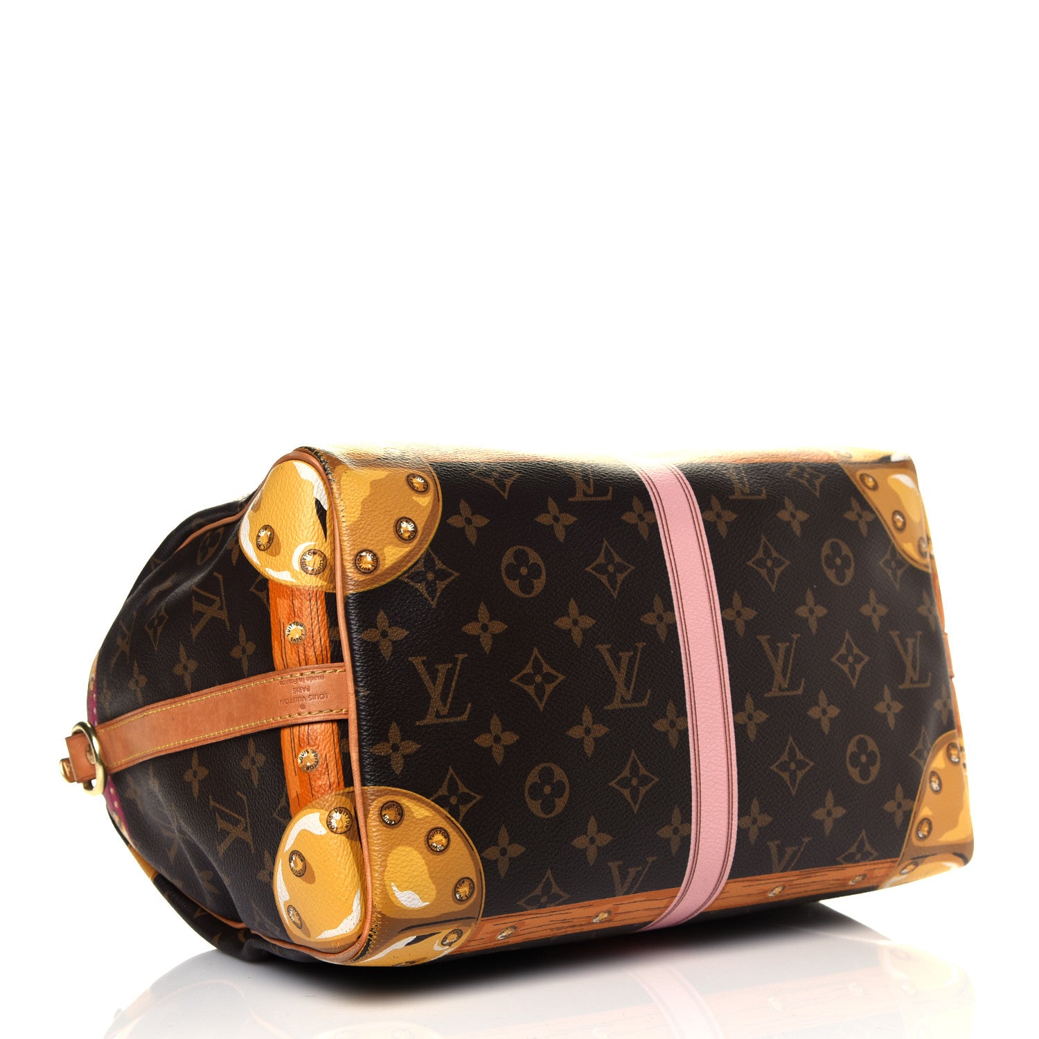Louis Vuitton Monogram Summer Trunks Speedy Bandouliere 30 3 of 4