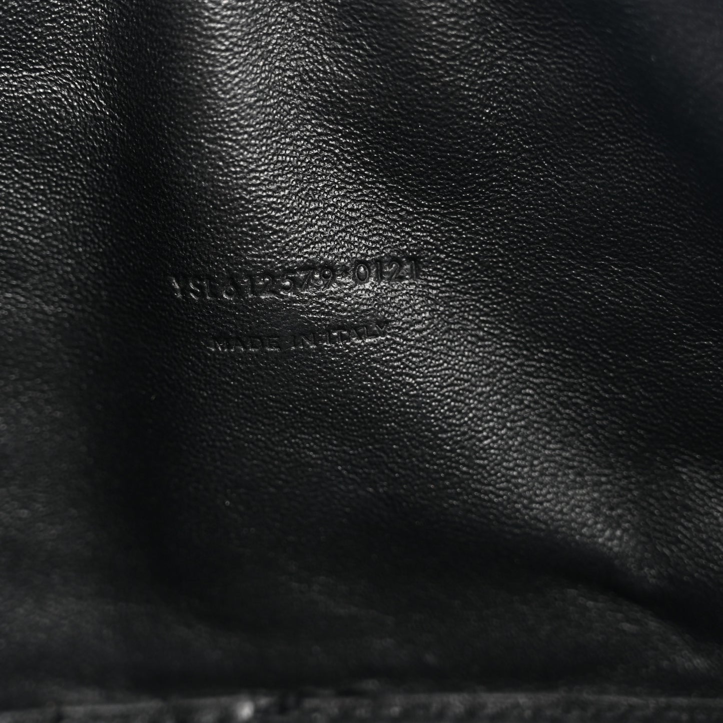 Grain De Poudre Matelasse Monogram Mini Lou Camera Bag Black