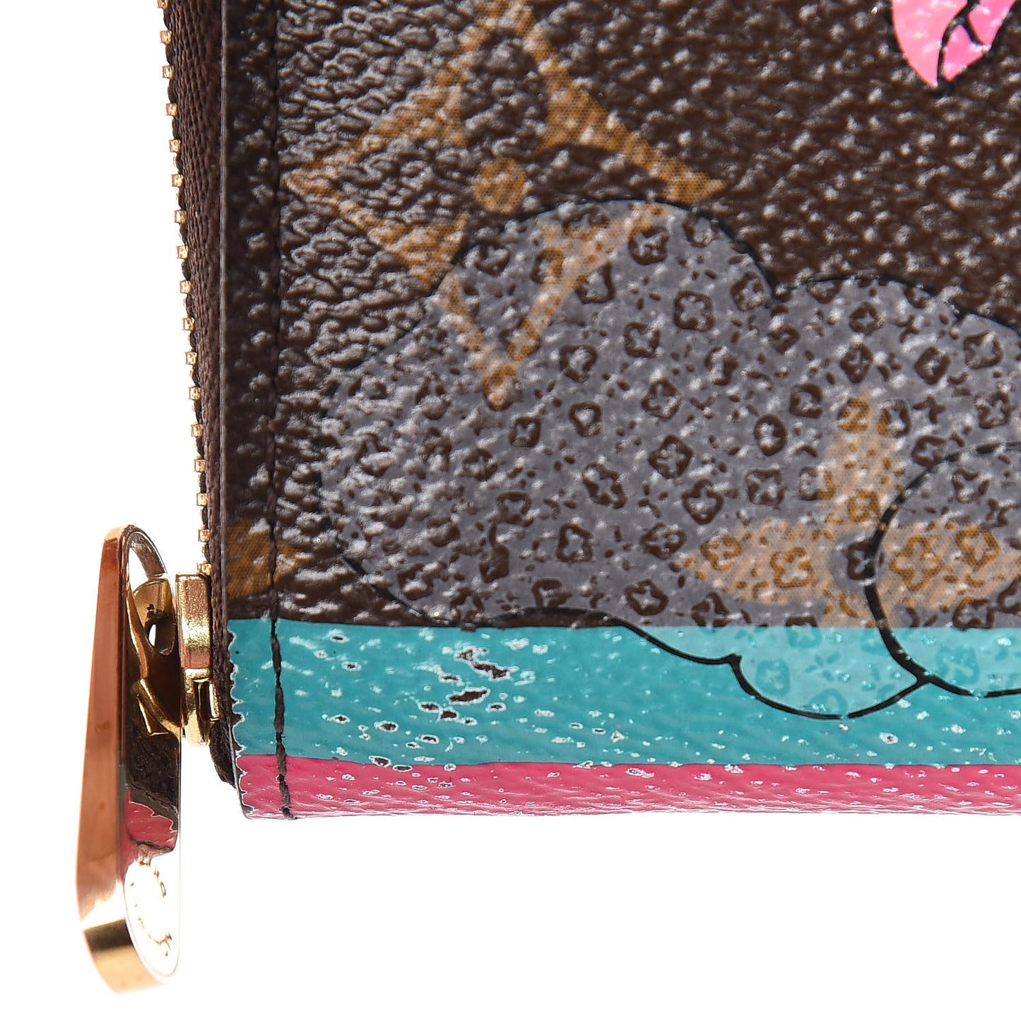 Monogram 2015 Christmas Animation Zippy Coin Purse
