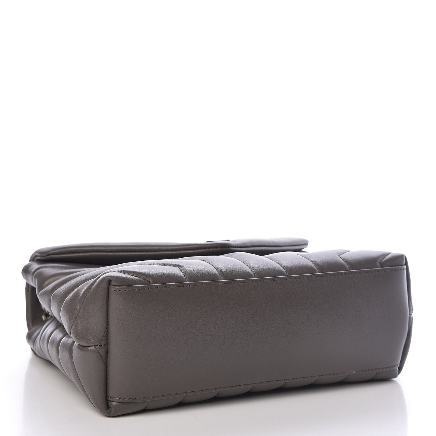 Calfskin Y Quilted Monogram Small Loulou Chain Satchel Earth