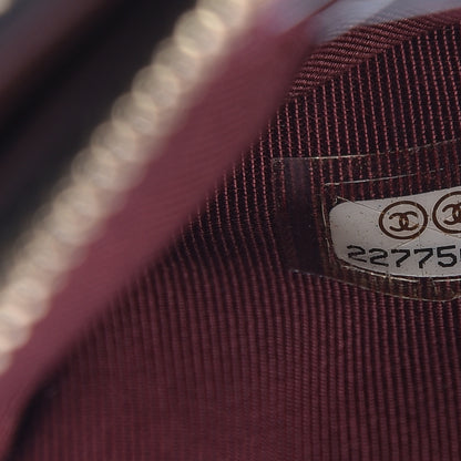 Chanel Lambskin Quilted Small Clutch With Chain Black 10 of 14