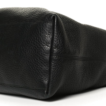 Gucci Pebbled Calfskin Medium Soho Chain Shoulder Bag Black 11 of 11