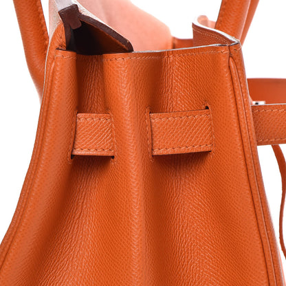 Hermes Epsom Birkin 35 Orange 15 of 36